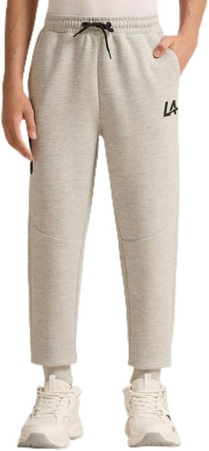REDTAG Senior Boys Grey Embellished Active Pants