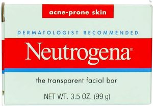 Neutrogena Acne Prone Skin Formula Facial Bar 3.50 oz (Pack of 4)
