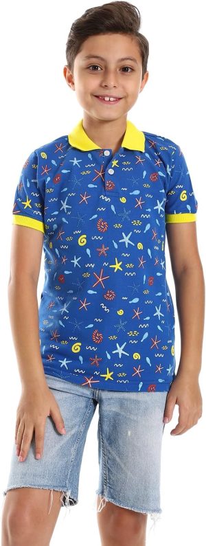 Andora Boys Figure-35S23B30302 Polo Shirt