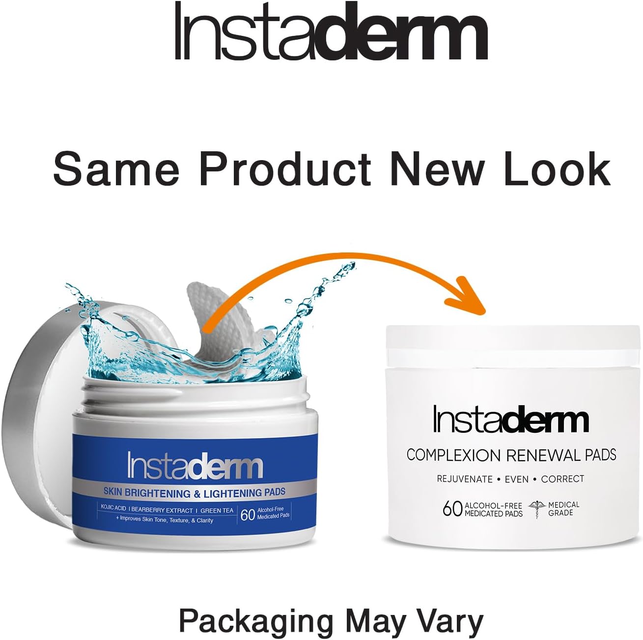 Instaderm Brightening Exfoliating Peel Pads- Fades & Exfoliates Away Stubborn Dark Spots, Sunspots, Age Spots, Acne Scars & Freckles. Reverse Years of Damage Skin for Face & Body. 9 Instaderm Brightening Exfoliating Peel Pads- Fades & Exfoliates Away Stubborn Dark Spots, Sunspots, Age Spots, Acne Scars & Freckles. Reverse Years of Damage Skin for Face & Body. - الصورة 9