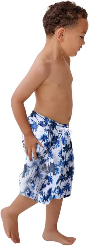 Pants Beach Clothing Children Boys Pants Summer Outfit Printed Board Shorts Family Boys
