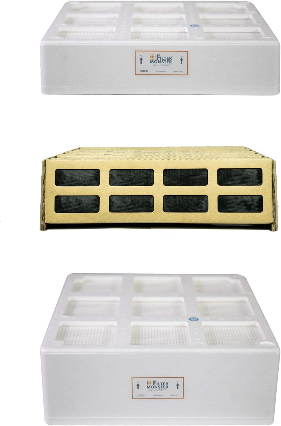 Filter-Monster - Replacement Air Filter Bundle, Set of 3 Filters - Compatible with IQAir HealthPro Series Air Purifier 1 Filter-Monster - Replacement Air Filter Bundle, Set of 3 Filters - Compatible with IQAir HealthPro Series Air Purifier