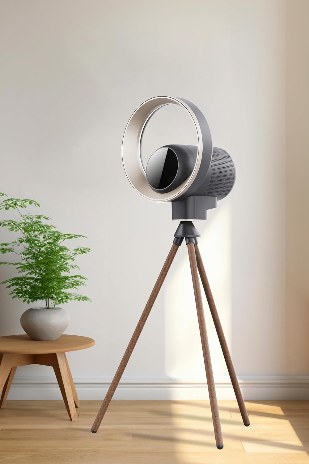 Orizon Bladeless Air Purifier with HEPA Filter, UV Light, Air Quality Sensor, 99.97% Particle Capture 4 Orizon Bladeless Air Purifier with HEPA Filter, UV Light, Air Quality Sensor, 99.97% Particle Capture - الصورة 4