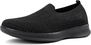 MrToNo Women's Slip On Barefoot Walking Shoes Lightweight Breathable Comfortable Shoes Indoor Outdoor