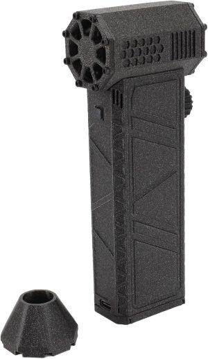 Jet Dry Blower, 300000RPM Electric Air Duster Stepless Speed Adjustment Portable Jet Blower for Computer Keyboard Car Cleansing, 15W Fast Charging