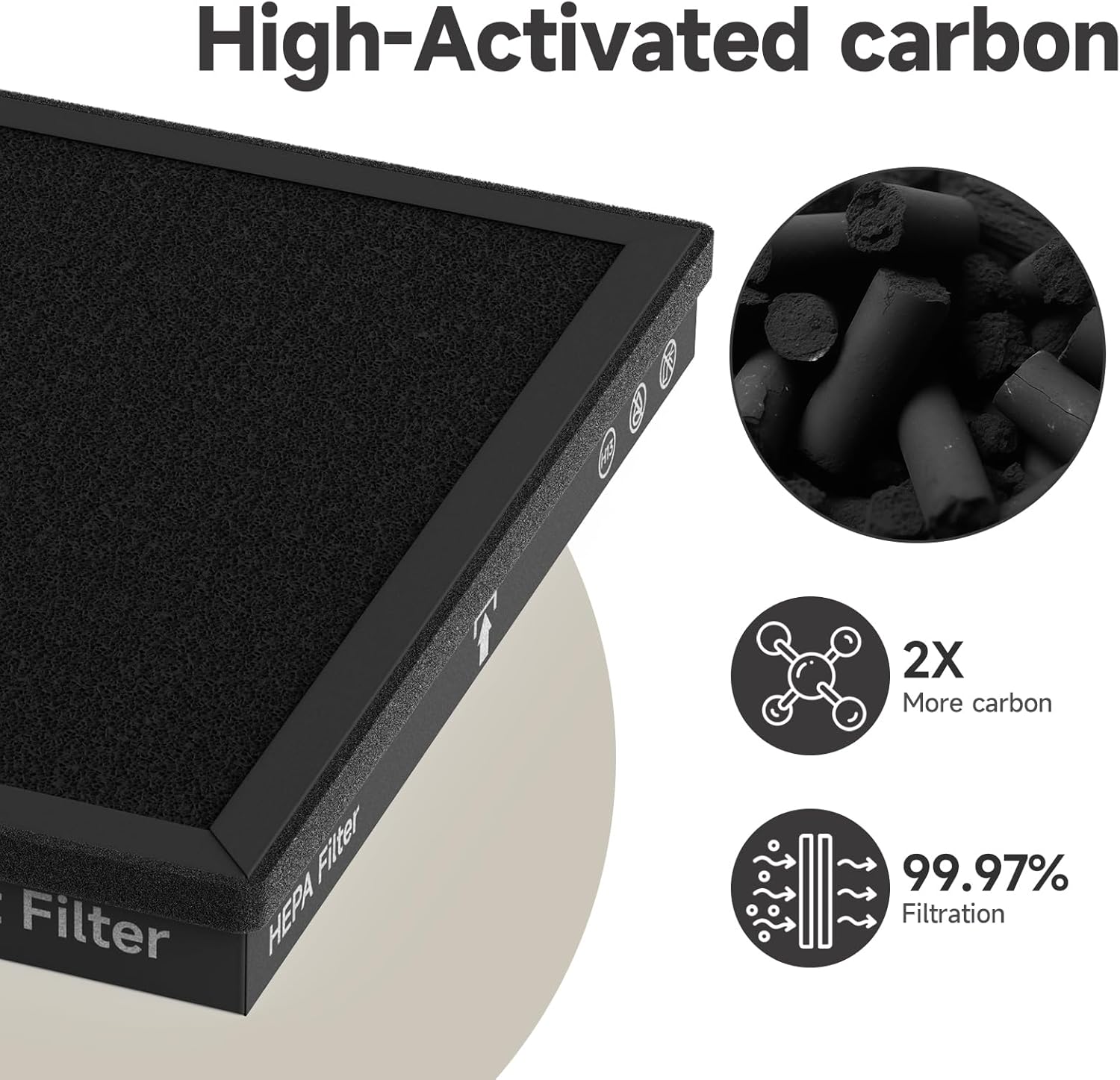 فلتر بديل AP2301 متوافق مع منقي الهواء ايرتوك AP2301، اصدار محسن، عبوة من 4 قطع (مع 10 قطع اضافية من وسائد اروما) 5 فلتر بديل AP2301 متوافق مع منقي الهواء ايرتوك AP2301، اصدار محسن، عبوة من 4 قطع (مع 10 قطع اضافية من وسائد اروما) - الصورة 5