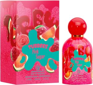 Grandeur Tubbees Perfume 50ML - PINK SUGAR | Unisex Gourmand-Inspired Fragrance | Fun & Playful Scent