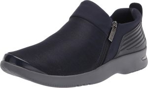 BZees Women's Axis Sneaker Navy Brushed Heather 7.5, 38 EU