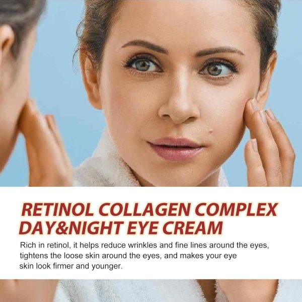 ⁦NOVOLAN Retinol Day & Night Eye Cream Stick 4g Dual-Action Eye Care, Diminishes Fine Lines and Wrinkles, Reduces Under-Eye Bags and Puffiness, Fades Dark Circles, Deep Hydration and Moisture⁩ - الصورة ⁦3⁩