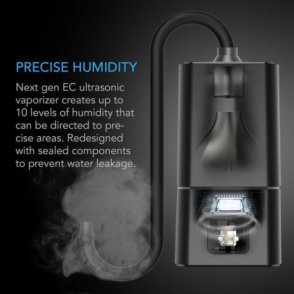 ⁦AC Infinity CLOUDFORGE T7, Plant Humidifier 15L with Onboard Smart Controller, Humidity Balance Programming, Commercial Grade Indoor Room Humidifier for Plants in Grow Tents, Grow Rooms, Greenhouses⁩ - الصورة ⁦4⁩