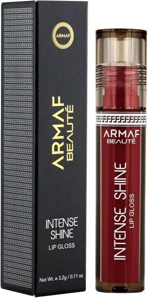 Armaf Beauté Intense Shine Lip Gloss - Moisturizing Non-Sticky Lip Gloss For High Shine, Cotton Candy, 3.2g/0.11 oz