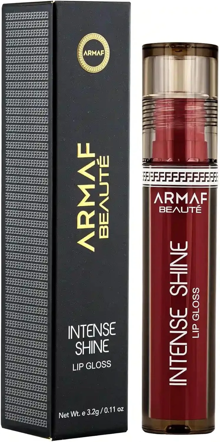 Armaf Beauté Intense Shine Lip Gloss - Moisturizing Non-Sticky Lip Gloss For High Shine, Cotton Candy, 3.2g/0.11 oz