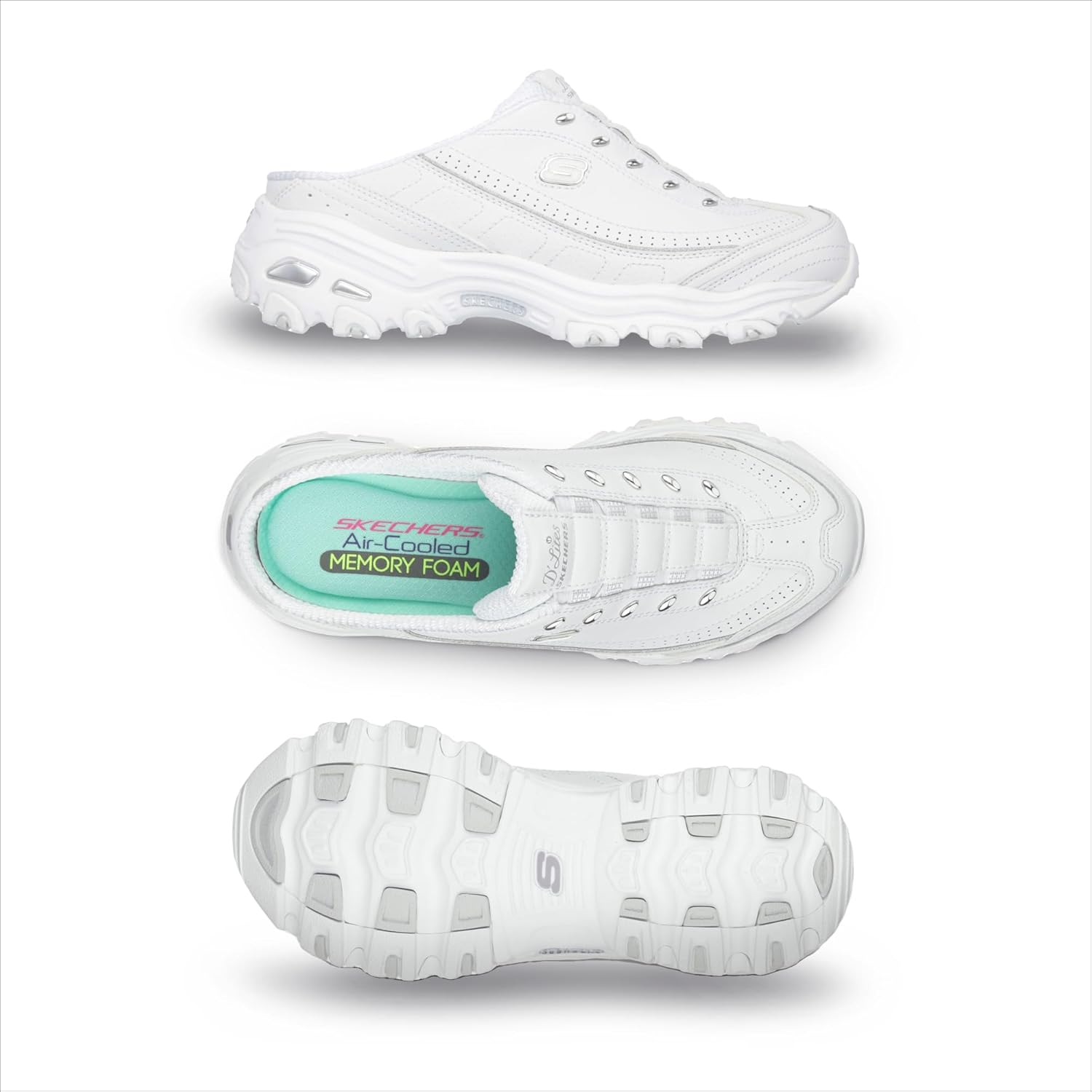 Skechers D'lites womens Fashion Sneaker 2 Skechers D'lites womens Fashion Sneaker - الصورة 2