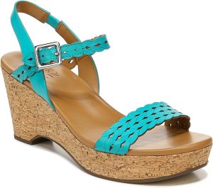 Naturalizer NACARLITAA Ankle Strap Wedges