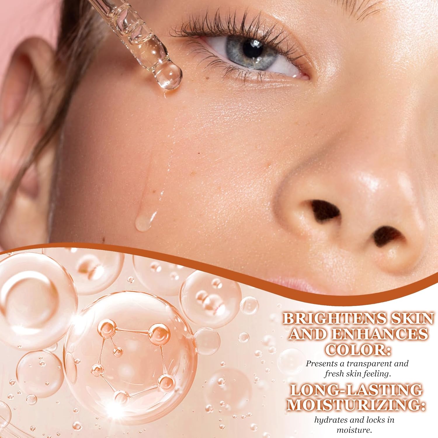 Vitamin C Booster Serum, with Hyaluronic Acid, Vitamin C Serum Face, Anti-Wrinkle Serum, Repairs the Skin Barrier, Helps Eliminate Dark Spots and Uneven Skin Tone 5 Vitamin C Booster Serum, with Hyaluronic Acid, Vitamin C Serum Face, Anti-Wrinkle Serum, Repairs the Skin Barrier, Helps Eliminate Dark Spots and Uneven Skin Tone - الصورة 5