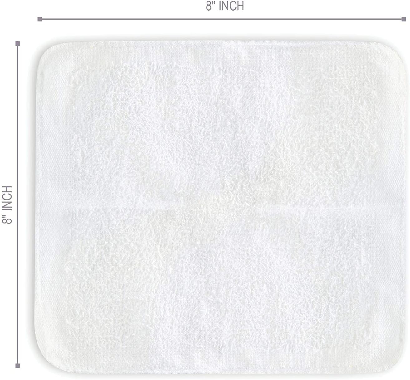 FabbPro Oshibori Moist Terry Cotton Refreshment Towels (25 Pack, 8 x 8 Inches) - White Scented Pre-moistened Towel to Use Hot or Cold (Eucalyptus) 5 FabbPro Oshibori Moist Terry Cotton Refreshment Towels (25 Pack, 8 x 8 Inches) - White Scented Pre-moistened Towel to Use Hot or Cold (Eucalyptus) - الصورة 5