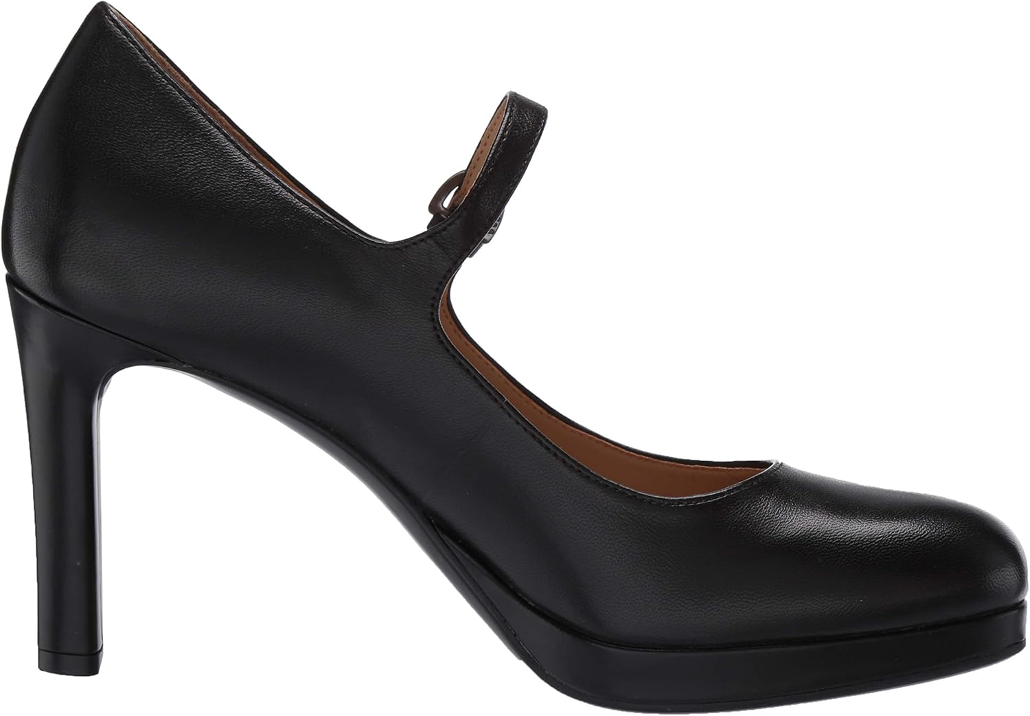 Naturalizer Women's Talissa Mary Janes Pump Black Leather 5, 35.5 EU 6 Naturalizer Women's Talissa Mary Janes Pump Black Leather 5, 35.5 EU - الصورة 6