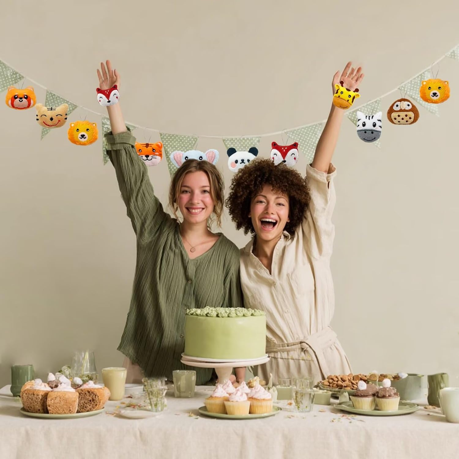 10 PCS Mini Jungle Animal Plush Keychain Set Small Animal Plush Keychain for Wedding Bridal Guest Gifts 10 Styles 5 10 PCS Mini Jungle Animal Plush Keychain Set Small Animal Plush Keychain for Wedding Bridal Guest Gifts 10 Styles - الصورة 5