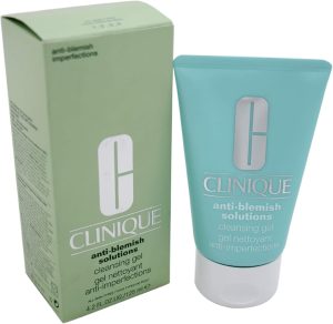 Clinique Acne Solutions Oil Control Cleansing Gel with 2% Salicylic Acid For Acne-Prone Skin, 4.2 Fl Oz