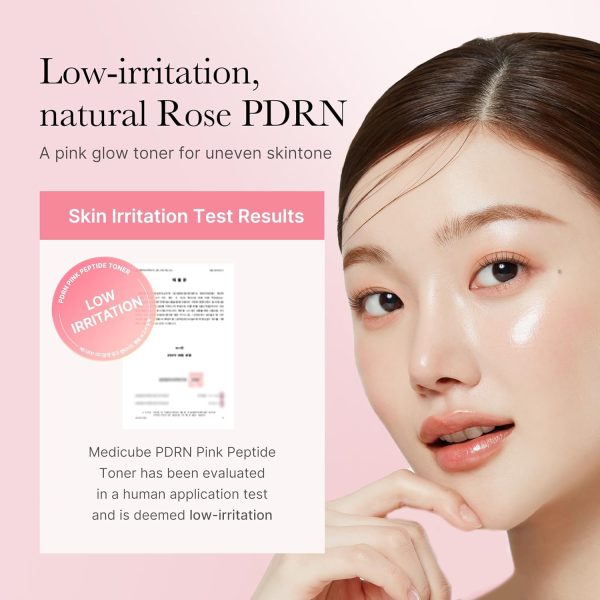 ⁦Medicube PDRN Pink Deer Soothing Toner, Lotion, PDRN, Salmon Injection, Hypoallergenic, Beam, Wiping Lotion, Moisture Moisturizing, Moist Lotion, Oily Skin, Skin Care, Korean Cosmetics⁩ - الصورة ⁦4⁩