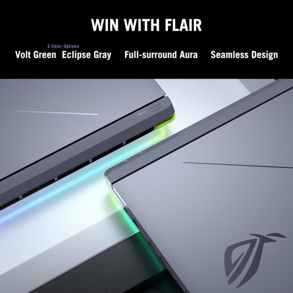 ⁦ASUS ROG Strix G16 (Eclipse Gray) Gaming Laptop | NVIDIA RTX 5050 8GB | Intel Core i7 14650HX | 16GB RAM | 1TB SSD | 16"FHD+ 165Hz | Win11 [G615JHR-1SG7821W]⁩ - الصورة ⁦6⁩