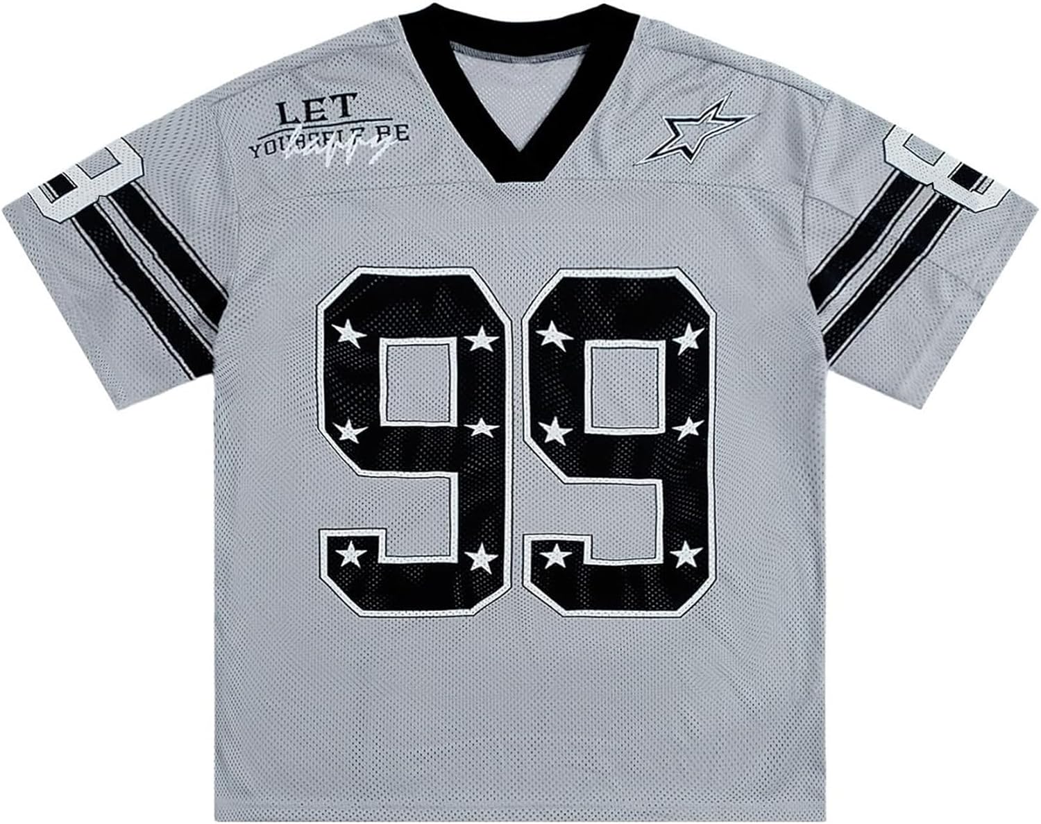 Yimoon Mens Jersey Shirts Oversized Number Graphic Tees Short Sleeve Mesh Tshirts Vintage 90s Y2k Streetwear Tops 1 Yimoon Mens Jersey Shirts Oversized Number Graphic Tees Short Sleeve Mesh Tshirts Vintage 90s Y2k Streetwear Tops