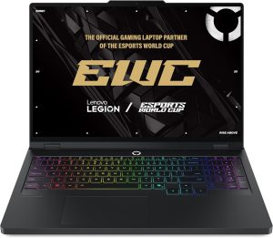 Lenovo Legion Pro 5 16IAX10 AI Gaming Laptop, 16" WQXGA OLED 165Hz, Intel Core Ultra 9 275HX, 32GB RAM, 1TB SSD, NVIDIA RTX 5070 8GB, RGB EN-ARB, Win11, Black [83F3001YAX] + 2Y Premium Care