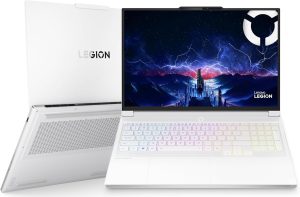 Lenovo Legion 7 16IAX10 AI Gaming Laptop 16" WQXGA OLED 240Hz, Intel Ultra 9 275HX, 32GB RAM, 2TB SSD, RTX 5070 8GB GDDR7, RGB ENG-ARB KB, Win11, Glacier White [83KY001NAX] + 2Y Premium Care