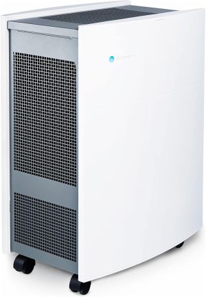 Blueair - Classic 680I - Air Purifier With Hepasilent Smokestop Filter With Wifi & Aqm, Which Captures Allergens, Odors, Smoke, Mold, Dust, Germs, Pets, Smokers - Large Room - White 5 Years Warranty