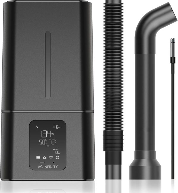 AC Infinity CLOUDFORGE T7, Plant Humidifier 15L with Onboard Smart Controller, Humidity Balance Programming, Commercial Grade Indoor Room Humidifier for Plants in Grow Tents, Grow Rooms, Greenhouses