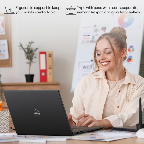 ⁦Dell Inspiron 15.6" Touchscreen Laptop, 13th Gen Intel Core i5-1334U, 64GB RAM 2TB SSD, Windows 11 Pro, USB-C HDMI, Lifetime Office Lightweight Student & Business Laptop Computer, w/Mytrix Accessory⁩ - الصورة ⁦5⁩