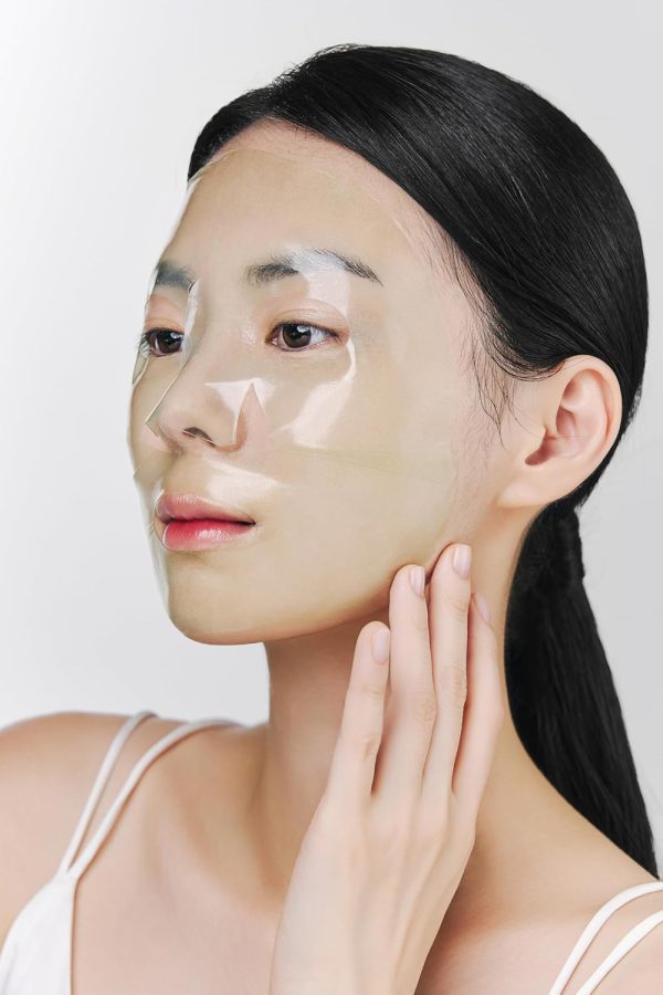 ⁦NACIFIC Green Tea Cica Collagen Gel Mask 35 gram⁩ - الصورة ⁦4⁩