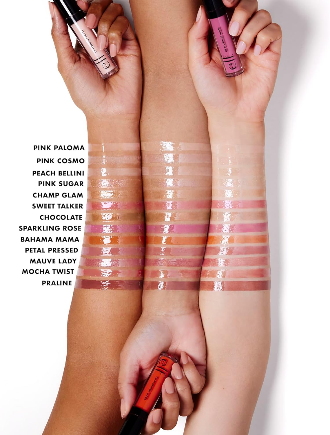 e.l.f. Lip Plumping Gloss, High-Shine Liquid Lip Color, Creates Fuller Lips & Plumper Pout, Moisturizing Formula, Mauve Lady, 0.09 Fl Oz 3 e.l.f. Lip Plumping Gloss, High-Shine Liquid Lip Color, Creates Fuller Lips & Plumper Pout, Moisturizing Formula, Mauve Lady, 0.09 Fl Oz - الصورة 3