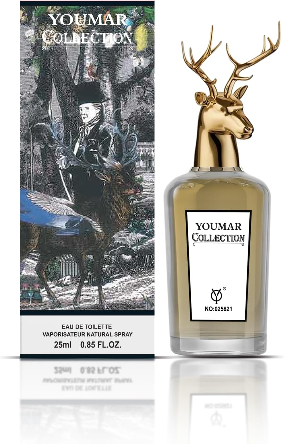 يومار كوليكشن - عطر رقم 025821 سعة 25 مل للجنسين 1 يومار كوليكشن - عطر رقم 025821 سعة 25 مل للجنسين