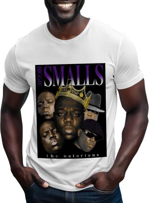 Swag Point Men’s Graphic T Shirts – 100% Cotton Short Sleeve Urban Trendy Fashion Casual Tops Streetwear Hip Hop Hipster Tee