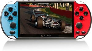 Morelian 5.1inch X7 Plus Video Game Console Handheld Game Players Double Rocker 8GB Memory Built in 1000 Games MP5 Game Controller