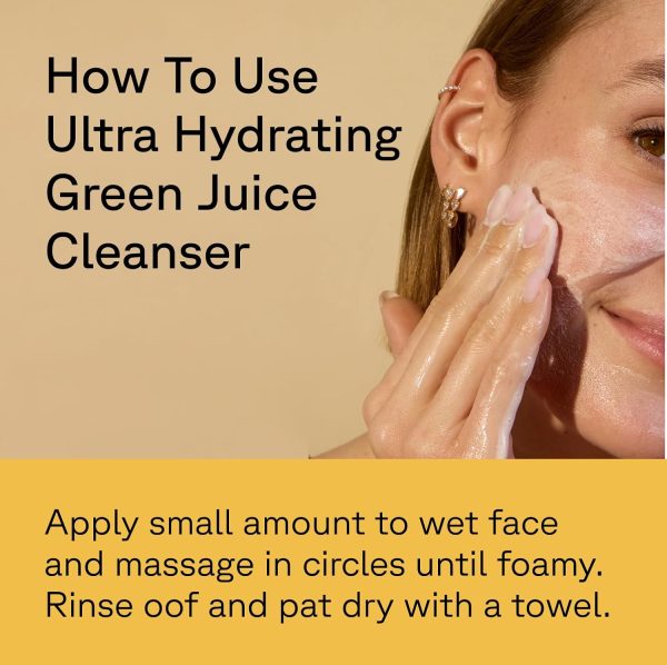 ⁦Acure Et1206 Ultra Hydrating Green Juice Cleanser 118 Ml⁩ - الصورة ⁦5⁩