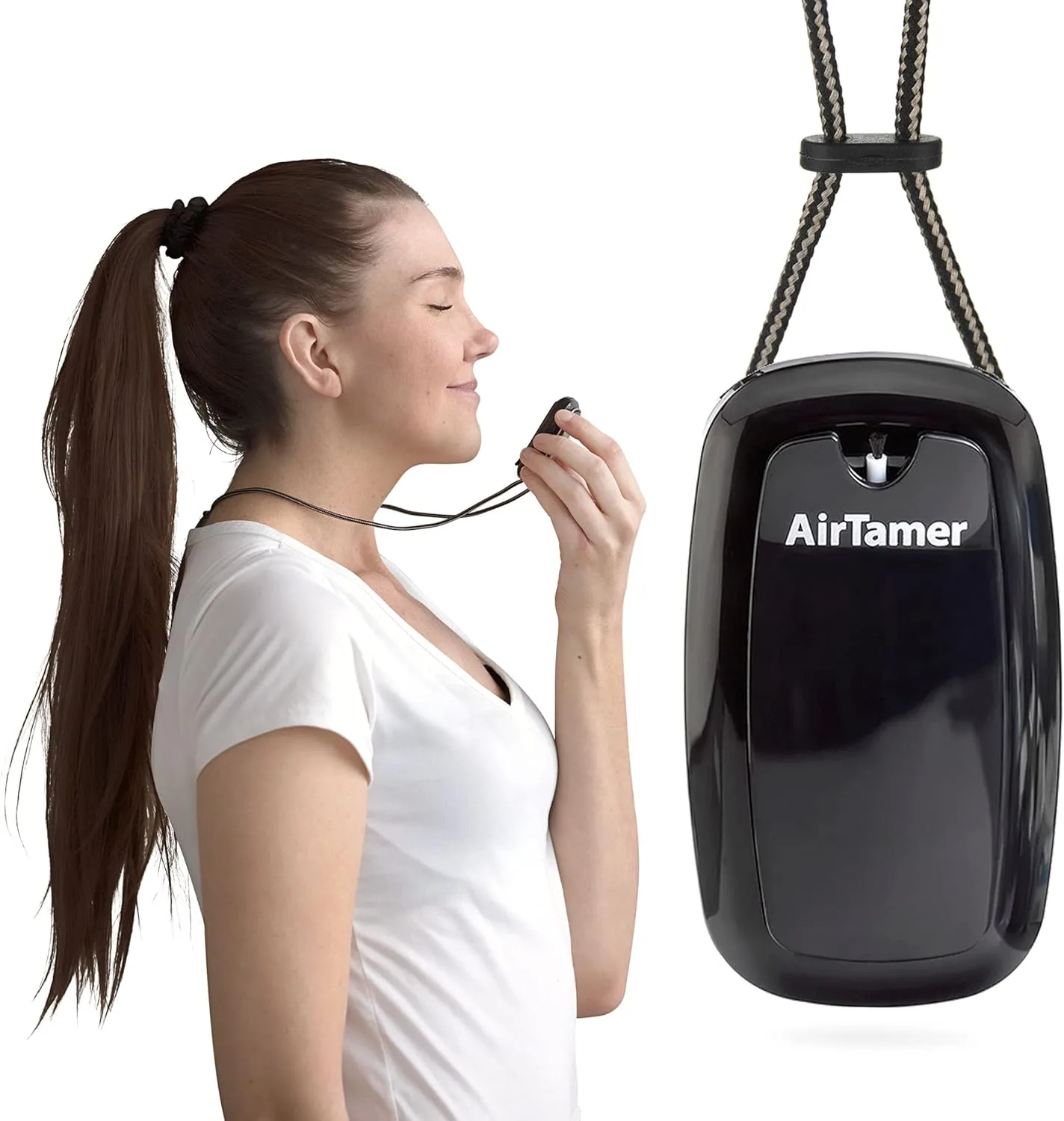 AirTamer A315 Advanced Rechargeable and Portable Air Negative Ion Generator | Proven Performance, Black with Black Leather Travel Case 10 AirTamer A315 Advanced Rechargeable and Portable Air Negative Ion Generator | Proven Performance, Black with Black Leather Travel Case