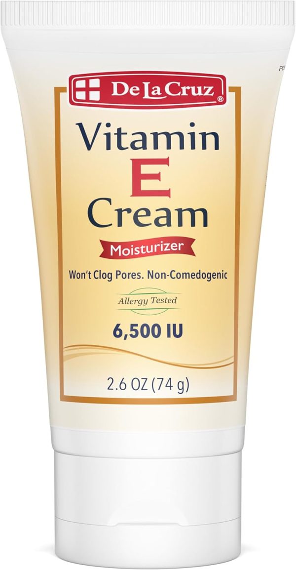 De La Cruz Vitamin E Skin Softening Cream 74G