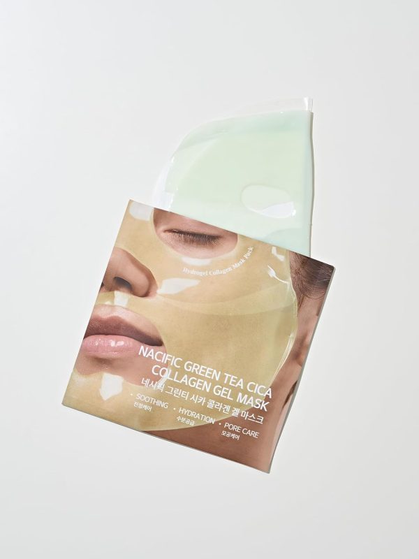 NACIFIC Green Tea Cica Collagen Gel Mask 35 gram