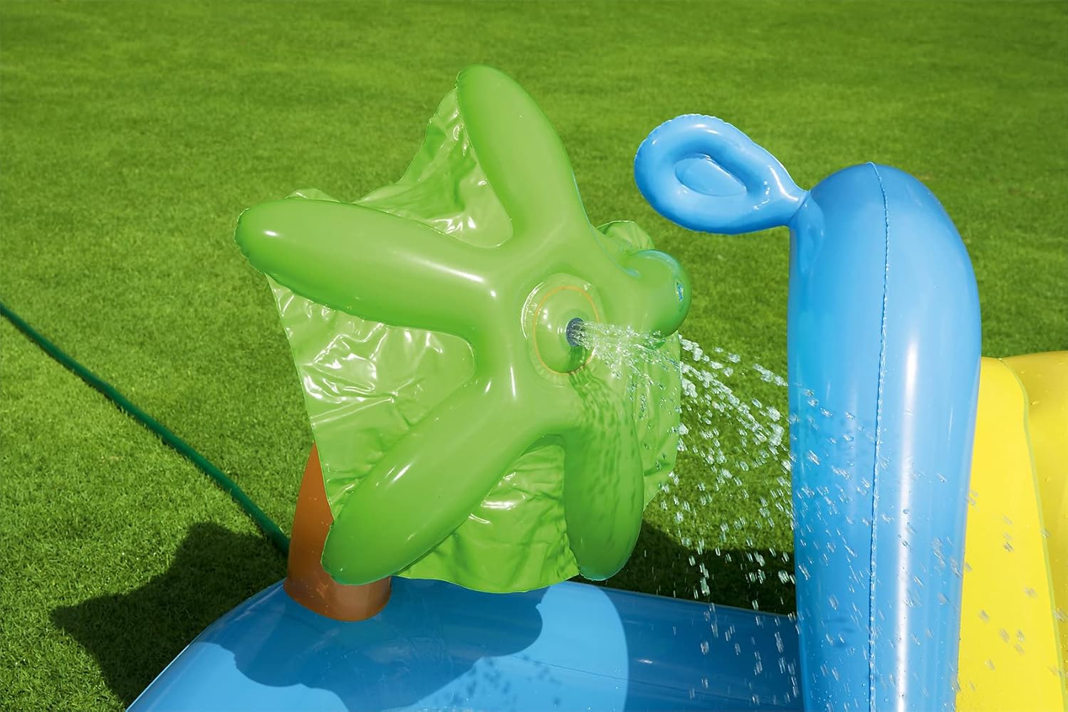 بركة سباحة مع مركز العاب و سحسيلة للاطفال، ازرق، 53052، فينيل 3 بركة سباحة مع مركز العاب و سحسيلة للاطفال، ازرق، 53052، فينيل - الصورة 3