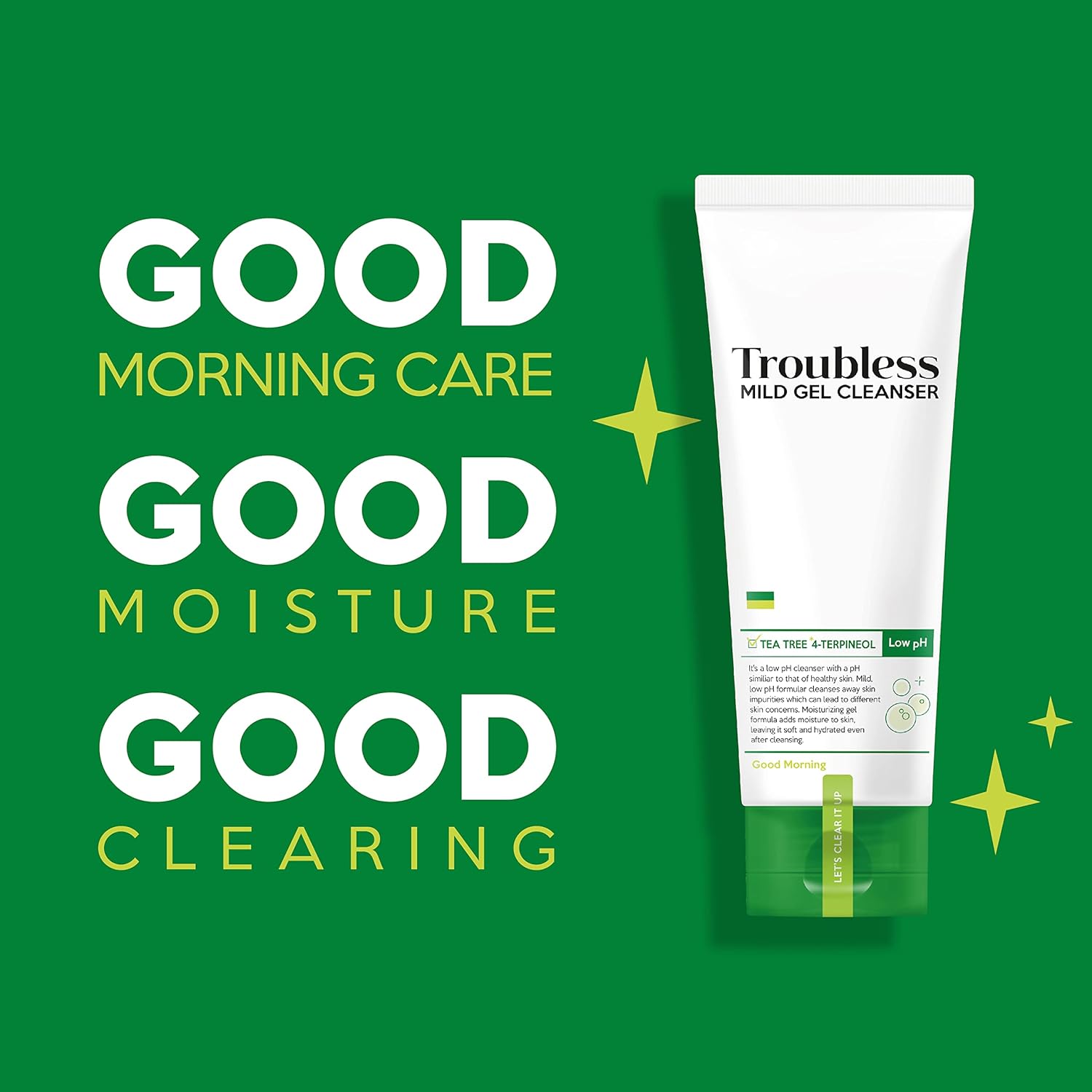 منظف جل لطيف تروبليس غسول وجه مرطب مع خلاصة شجرة الشاي للبشرة الحساسة تنظيف لمشاكل البشرة منخفض الحموضة صباحي 405 اونصة سائلة 2 منظف جل لطيف تروبليس غسول وجه مرطب مع خلاصة شجرة الشاي للبشرة الحساسة تنظيف لمشاكل البشرة منخفض الحموضة صباحي 405 اونصة سائلة - الصورة 2