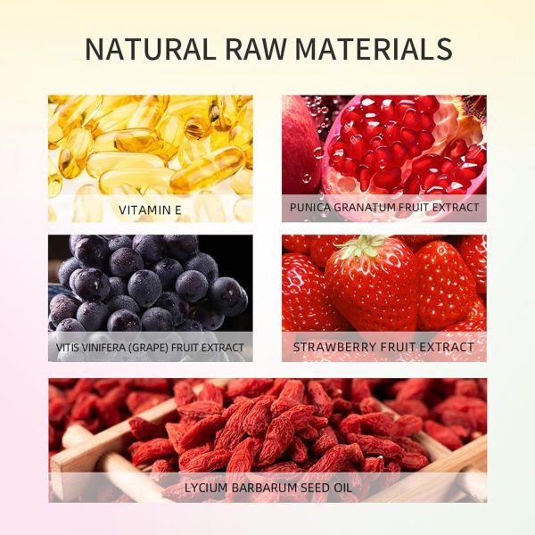 ⁦Ph Lip Balm, Color Changing Lip Balm, Juicy Lip Balm Shift - Fruit Flavored Moisturizing and Glossy Lip Care - Pink Lip Serum, Soothing and Protecting Lips (Blueberry)⁩ - الصورة ⁦3⁩