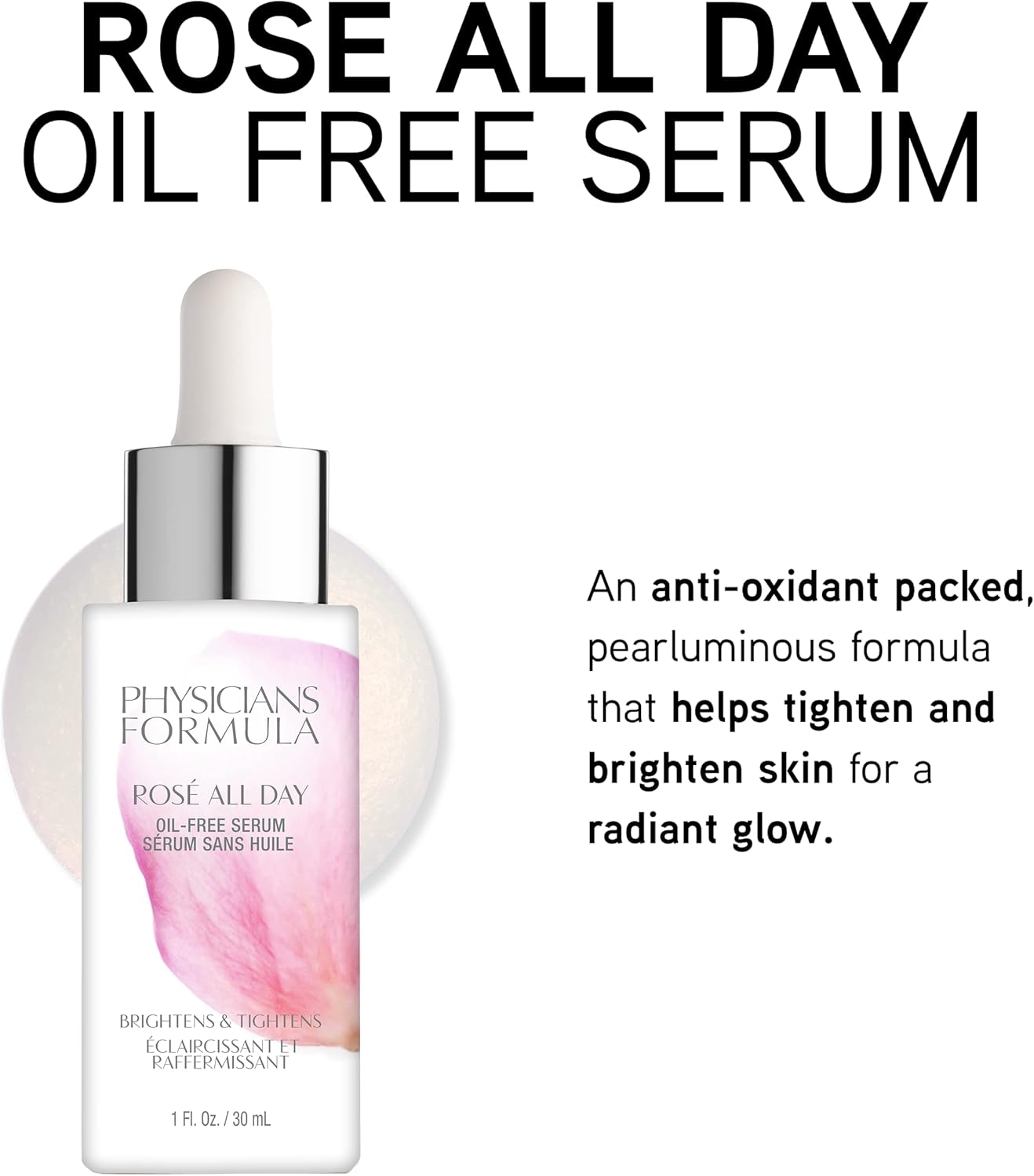 Physicians Formula Pf Rose All Day Oil-Free Serum Rosé- Face 2 Physicians Formula Pf Rose All Day Oil-Free Serum Rosé- Face - الصورة 2