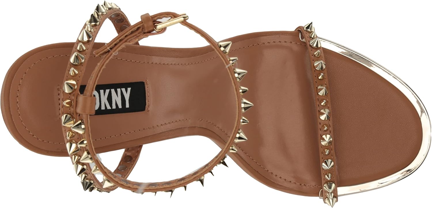 DKNY women's Dacia Ankle Strap Heeled Sandal Sneaker 5 DKNY women's Dacia Ankle Strap Heeled Sandal Sneaker - الصورة 5