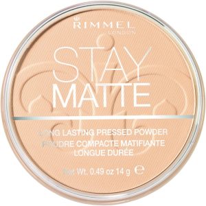 Rimmel (3 Pack) LONDON Stay Matte Long Lasting Pressed Powder Transparent