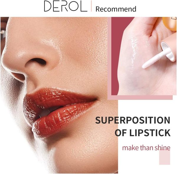 ⁦ANMANSY Lip Plumper,Natural Lip Plumper,lip plumping lip gloss,lip plumper gloss,Lip Enhancer Make Lips Fuller and Moisturizing 5.5ml,Beautiful Fuller,Lip Mask⁩ - الصورة ⁦4⁩