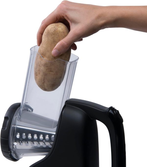 ⁦Presto 02970 Professional SaladShooter Electric Slicer/Shredder, Black,1 count⁩ - الصورة ⁦4⁩