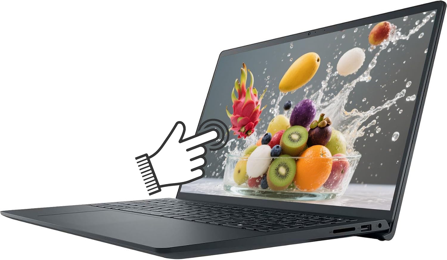 Dell Inspiron 15 3535 Touchscreen Laptop 15.6" FHD (1920x1080) IPS, 8 Cores AMD Ryzen 7 7730U Up to 4.5 Ghz, 16GB RAM 512GB SSD, AMD Radeon Graphics, SD Card Reader, Windows 11 3 Dell Inspiron 15 3535 Touchscreen Laptop 15.6" FHD (1920x1080) IPS, 8 Cores AMD Ryzen 7 7730U Up to 4.5 Ghz, 16GB RAM 512GB SSD, AMD Radeon Graphics, SD Card Reader, Windows 11 - الصورة 3