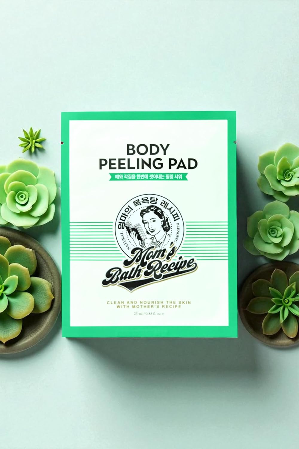 Mom's Bath Recipe Body Peeling Pad | 25 ml | Skin Cleansing and Nourishing | One piece 5 Mom's Bath Recipe Body Peeling Pad | 25 ml | Skin Cleansing and Nourishing | One piece - الصورة 5